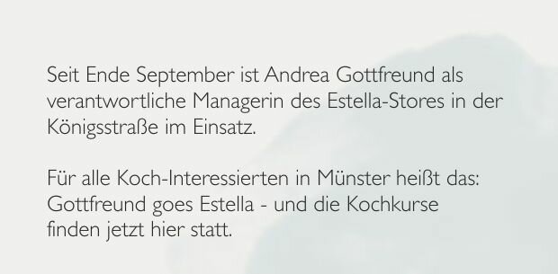 Gottfreund goes Estella